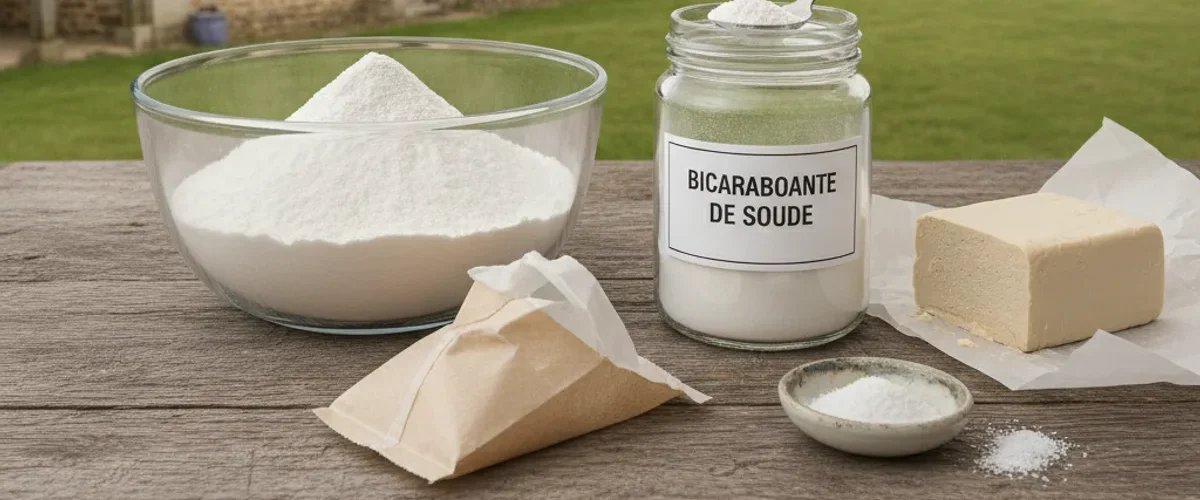 remplacer levure chimique bicarbonate