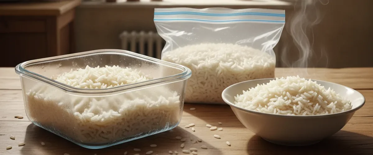 can you freeze cooked rice more